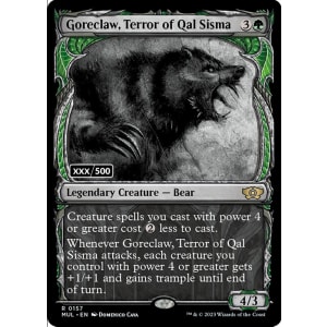 Goreclaw, Terror of Qal Sisma (Serialized Foil)