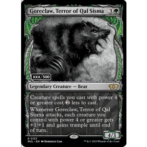 Goreclaw, Terror of Qal Sisma (Serialized Foil)