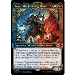 Aegar, the Freezing Flame (Foil Etched) [Multiverse Legends]