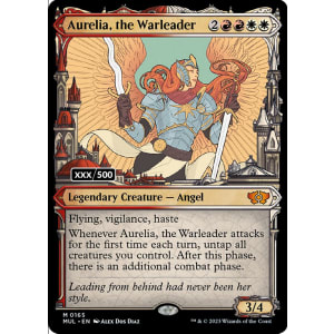 Aurelia, the Warleader (Serialized Foil)