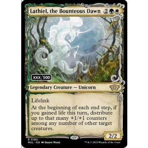 Lathiel, the Bounteous Dawn (Serialized Foil)