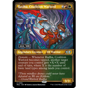 Radha, Coalition Warlord (Serialized Foil)