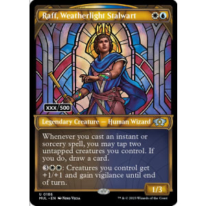 Raff, Weatherlight Stalwart (Serialized Foil)
