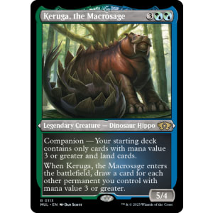 Keruga, the Macrosage (Foil-Etched)