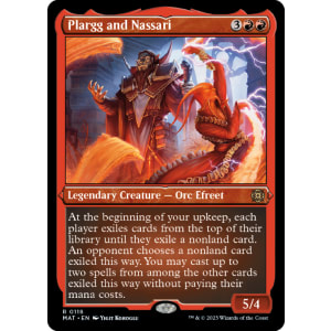 Plargg and Nassari (Foil-Etched)