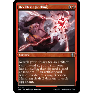 Reckless Handling (Foil-Etched)