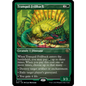 Tranquil Frillback (Foil-Etched)