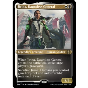 Jirina, Dauntless General (Foil-Etched)