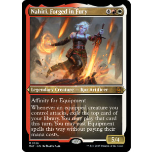 Nahiri, Forged in Fury (Foil-Etched)