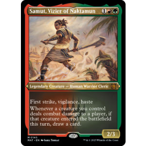 Samut, Vizier of Naktamun (Foil-Etched)