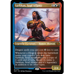 Sarkhan, Soul Aflame (Foil-Etched)