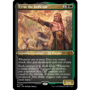 Tyvar the Bellicose (Foil-Etched)