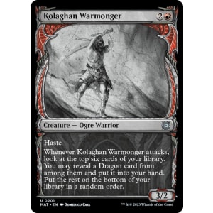 Kolaghan Warmonger (Halo Foil)