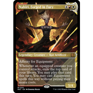 Nahiri, Forged in Fury (Halo Foil)