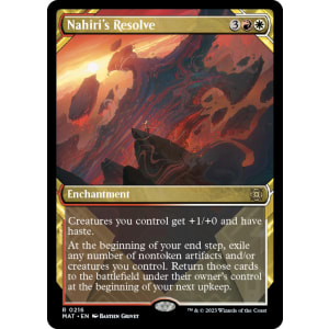 Nahiri's Resolve (Halo Foil)