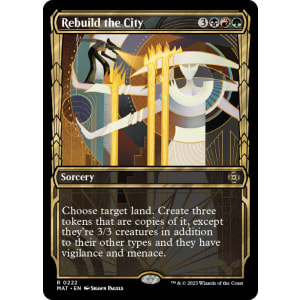 Rebuild the City (Halo Foil)