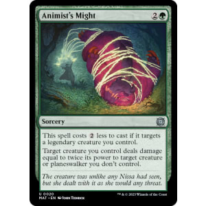 Animist's Might