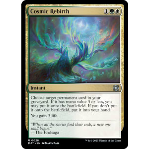 Cosmic Rebirth