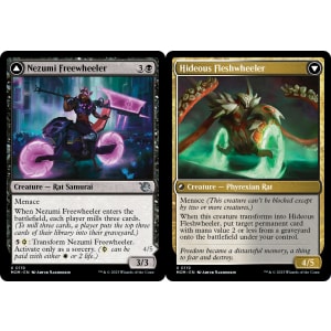 Nezumi Freewheeler // Hideous Fleshwheeler