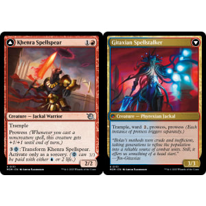 Khenra Spellspear // Gitaxian Spellstalker