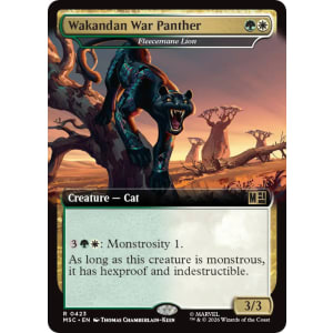 Fleecemane Lion (Wakandan War Panther)