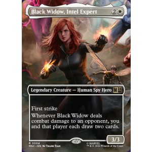 Black Widow, Intel Expert