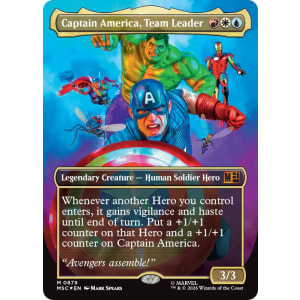 Captain America, Team Leader (Surge Foil)