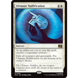 Ultimate Nullification