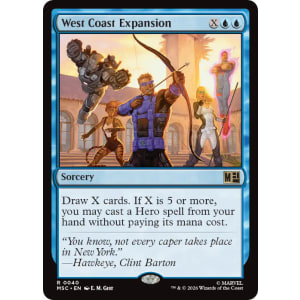 West Coast Expansion