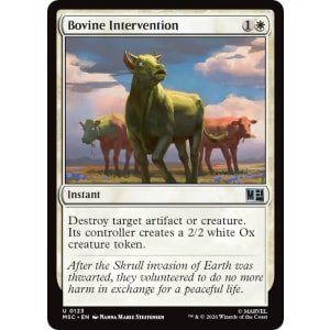 Bovine Intervention
