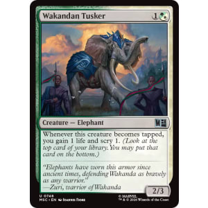 Wakandan Tusker