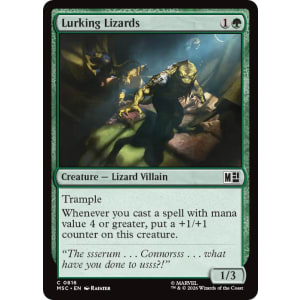 Lurking Lizards