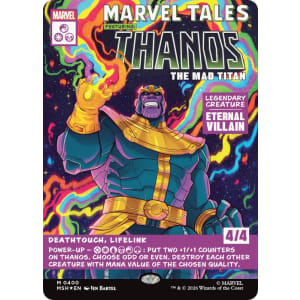 Thanos, the Mad Titan