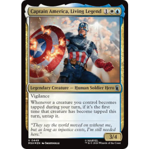 Captain America, Living Legend (Surge Foil)
