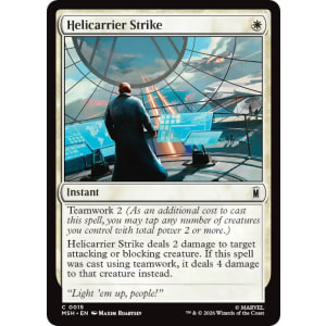 Helicarrier Strike