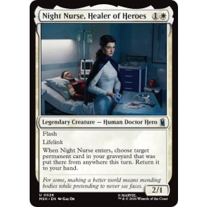 Night Nurse, Healer of Heroes
