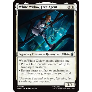 White Widow, Free Agent