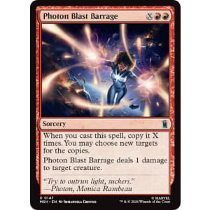 Photon Blast Barrage