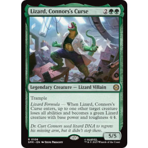 Lizard, Connors's Curse