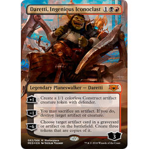 Daretti, Ingenious Iconoclast