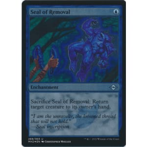 Seal of Removal (Foil-etched)