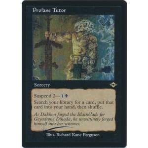 Profane Tutor (Foil-etched)