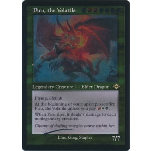 Piru, the Volatile (Foil-etched)