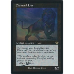 Diamond Lion (Foil-etched)