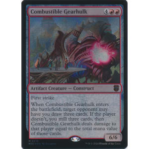 Combustible Gearhulk (Ripple Foil)