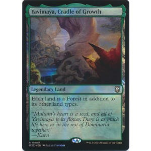 Yavimaya, Cradle of Growth (Ripple Foil)