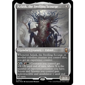 Azlask, the Swelling Scourge (Foil-Etched)