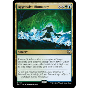 Aggressive Biomancy