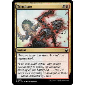 Terminate