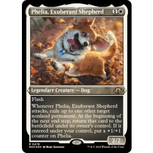 Phelia, Exuberant Shepherd (Foil-Etched)